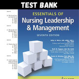 Essentials of Nursing Leadership & Management 7th Edition by Weiss, Test Bank