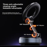 360° Rotating Car Phone Holder with Strong Vacuum Suction Cup – Universal Dashboard & Windshield Mount