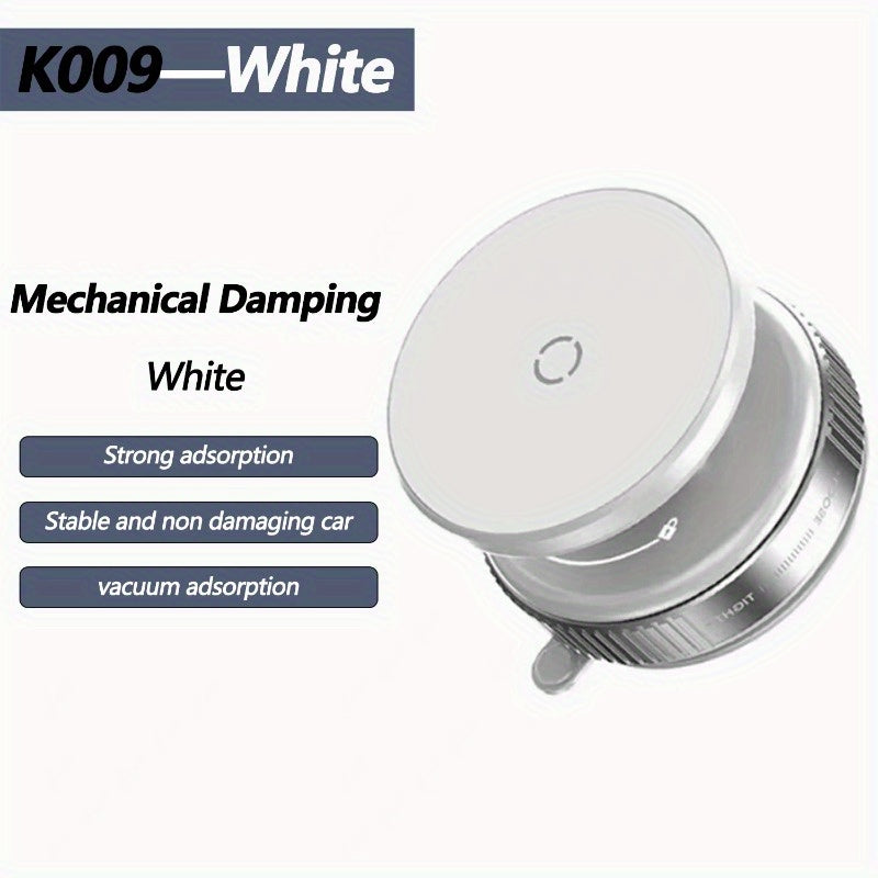 360° Rotating Car Phone Holder with Strong Vacuum Suction Cup – Universal Dashboard & Windshield Mount