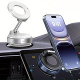 360° Rotating Car Phone Holder with Strong Vacuum Suction Cup – Universal Dashboard & Windshield Mount