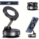 360° Rotating Car Phone Holder with Strong Vacuum Suction Cup – Universal Dashboard & Windshield Mount