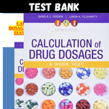 Latest 2023 Calculation of Drug Dosages A Work Text 11th Edition By Sheila J. Ogden Test bank, All Chapters