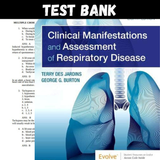Latest 2023 Clinical Manifestations and Assessment of Respiratory Disease 8th Edition Jardins Test bank All Chapters