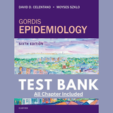 Gordis Epidemiology 6th Edition by Celentano Test Bank, All Chapters