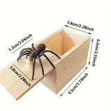 Spider Box with Fake Insects – Perfect Prank Gift for All Occasions